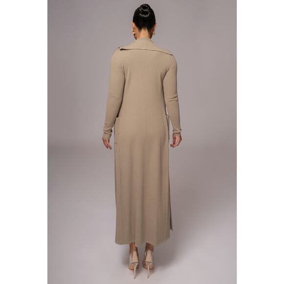 JLUXLABEL Lida Ribbed Duster - M/L - Picture 8 of 8